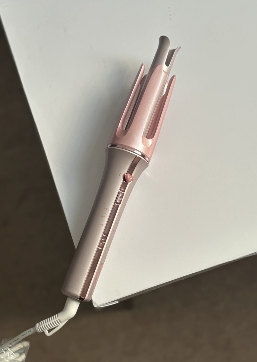 کرلی مو صورتی شیگلم سایز ۲۵  اورجینال